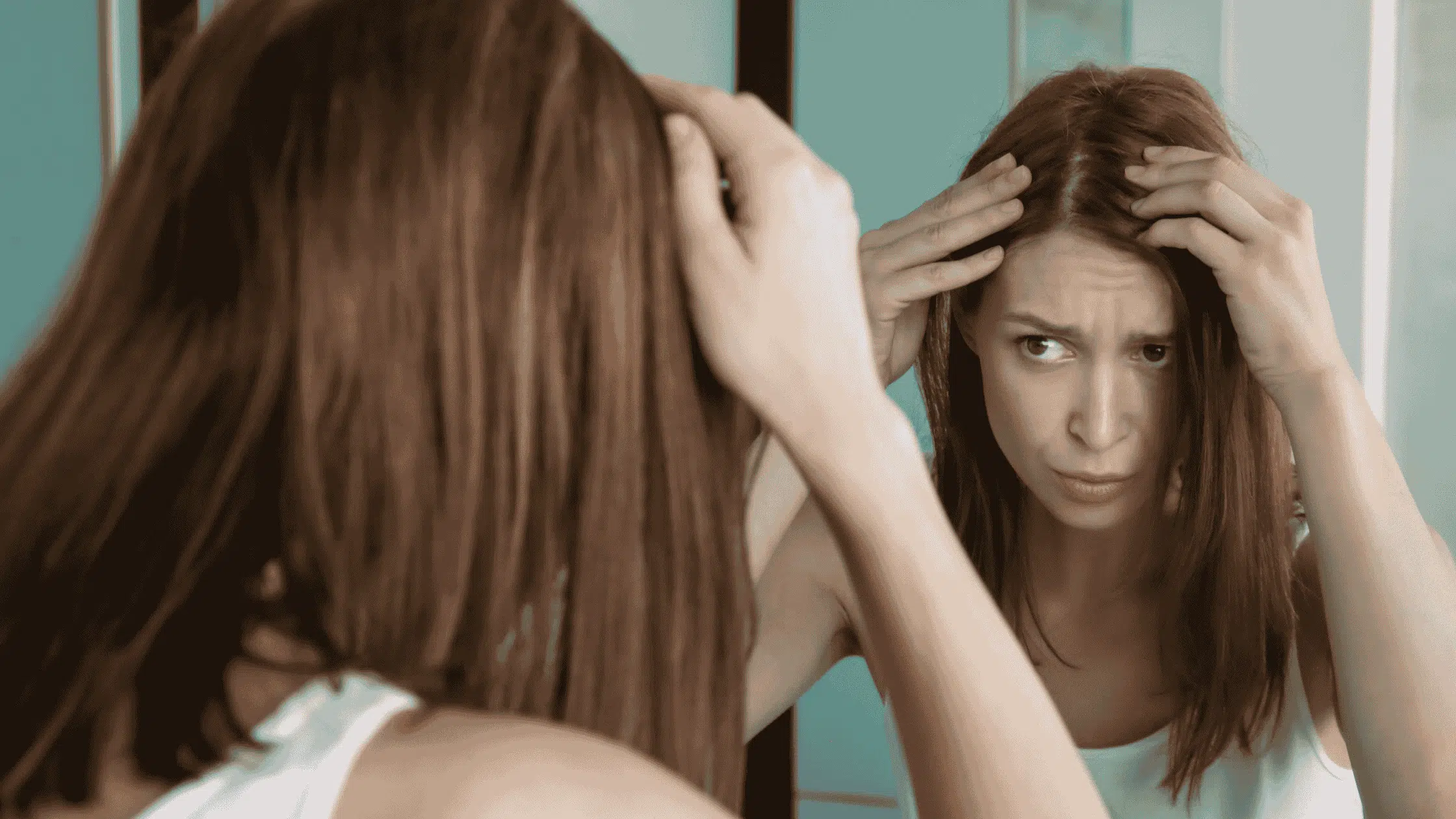 Dandruff, flakey scalp due to menopause - HairZglam