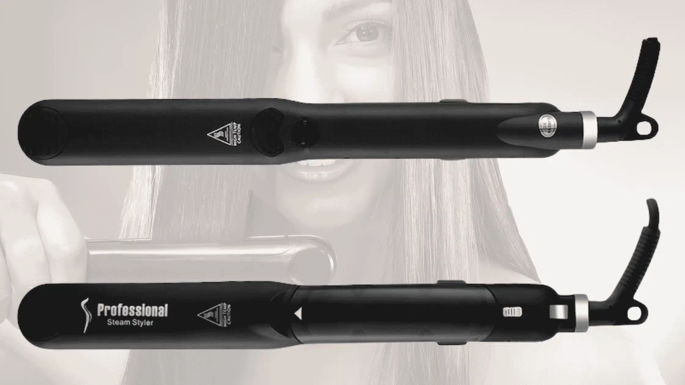 Professional Steam Hair Straightener - HaiZglam