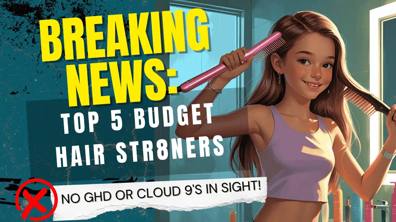 Top 5 Budget Hair Straighteners thumbnail - HairZglam