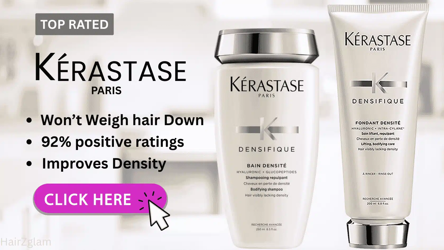 Kerastase Densifique Thinning Hair - HairZglam Kerastase Densifique Thinning Hair Blog Post - HairZglam
