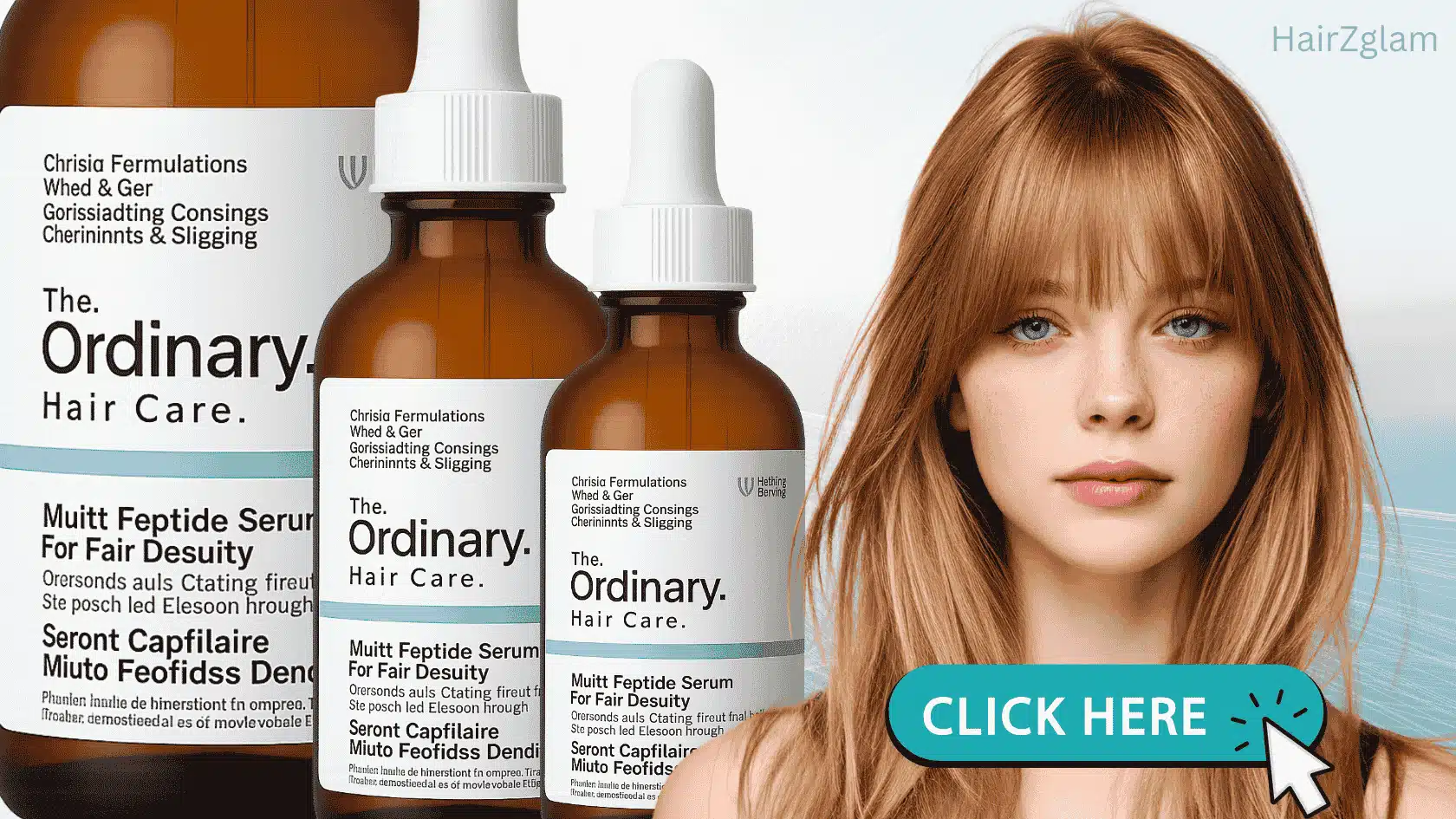 Thinning Hair - multi peptide serum for hair density <br />
The Ordinary Original Multi-Peptide Serum for Hair Density, 60 ml, Volume Serum with Multiple Peptides - HairZglam