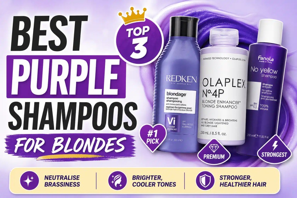 Best Blonde Hair Toning Products To reduce brassiness and yellow tones- HairZglam
