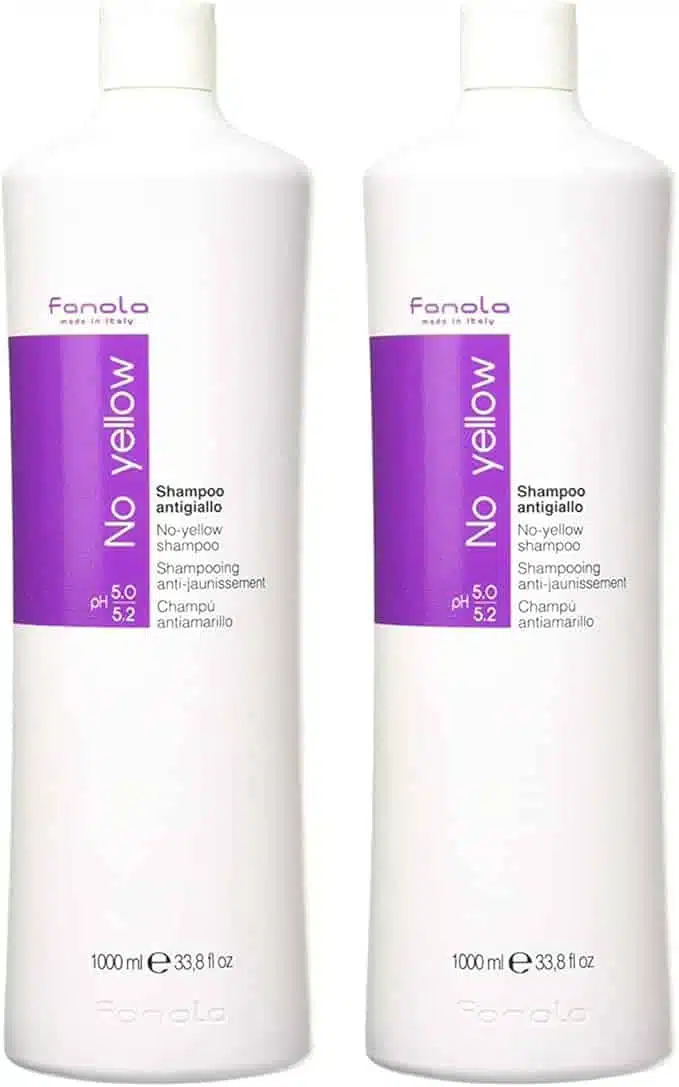 Fanola - No Yellow - Blonde Hair Purple - Toning Shampoo - HairZglam